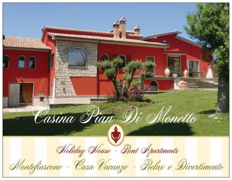 蒙蒂菲阿斯科尼Casina Pian Di Monetto别墅 外观 照片